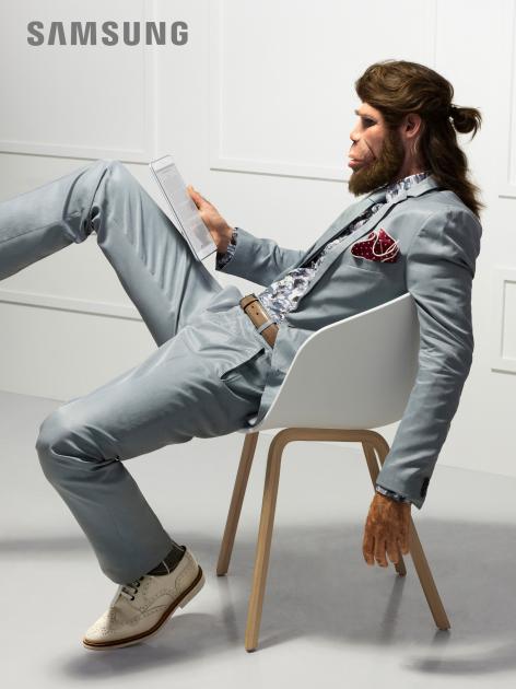 Armin Zogbaum Advertising Samsung Neanderthal