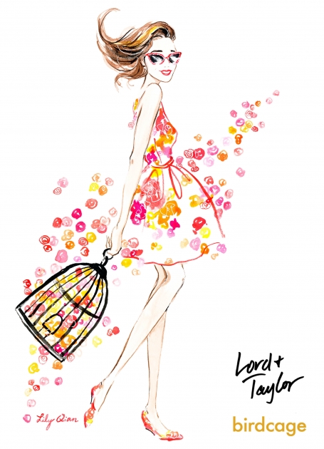 Lily Qian Fashion Illustrator NYC Lord & Taylor