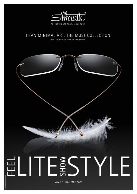 Armin Zogbaum Advertising Silhouette Glasses