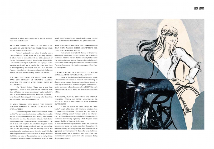 Lily Qian Fashion Illustrator Faux Pas Portrait Editorial