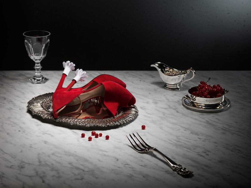 Armin Zogbaum Vogue Italy Accessory Shoes Still life Rooster