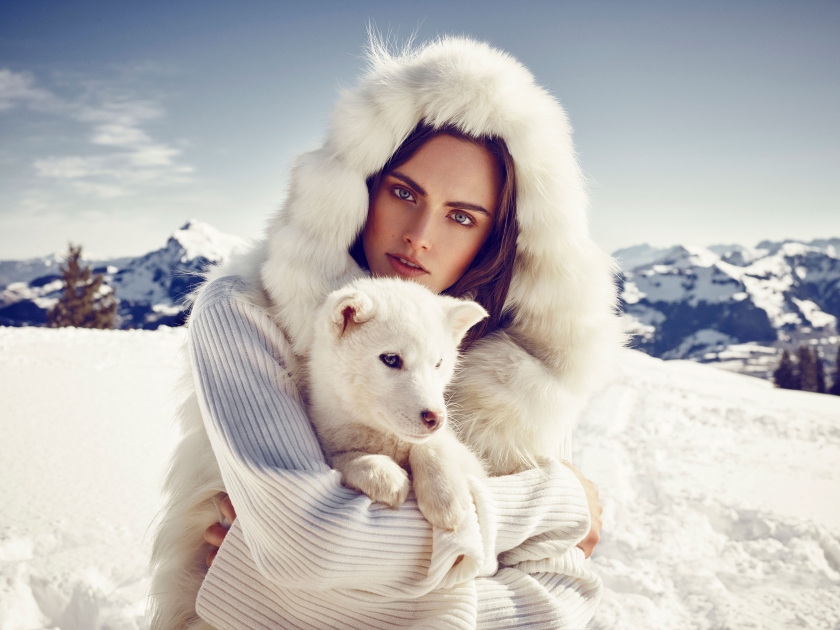 Andreas Ortner Fashion Photographer NYC Hoegl Winter Campaign 