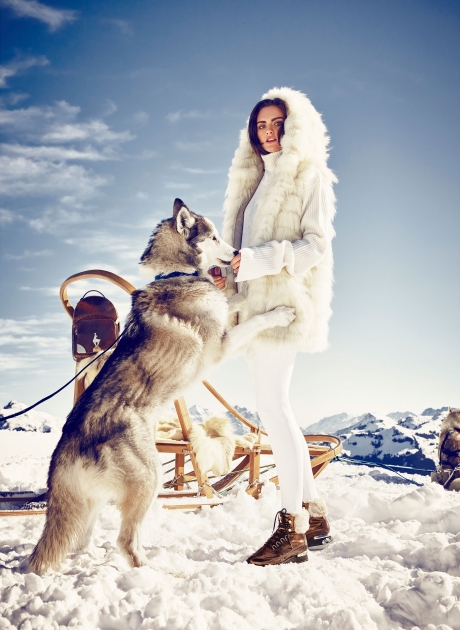 Andreas Ortner Fashion Photographer NYC Hoegl Winter Campaign 