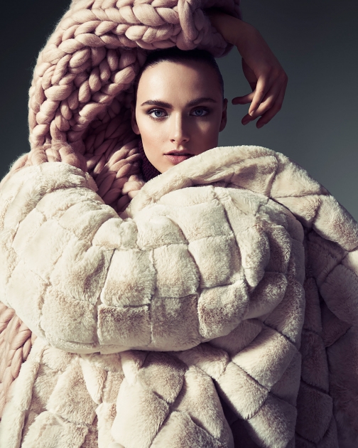 Andreas Ortner Fashion Photographer NYC Advertising Studio Close up Model