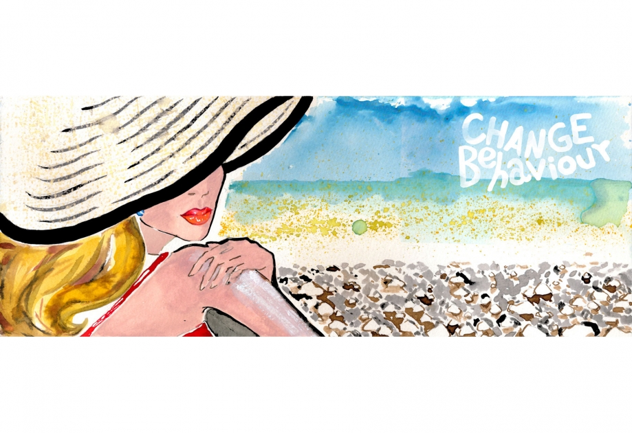 Lily Qian Illustrator NYC Lifestyle Beach Change Behaviour