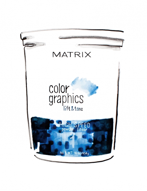 Lily Qian Illustrator NYC Matrix Cosmetic product illustration