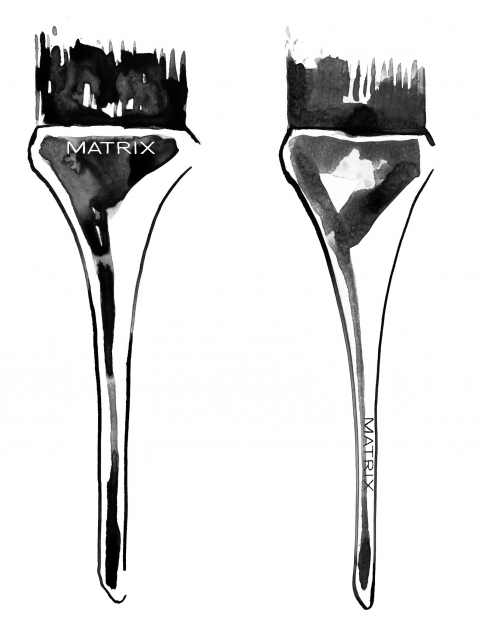 Lily Qian Illustrator NYC Matrix Product Cosmetic Illustration