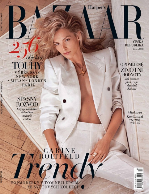 Andreas Ortner Photographer NYC March Cover Harpers Bazaar