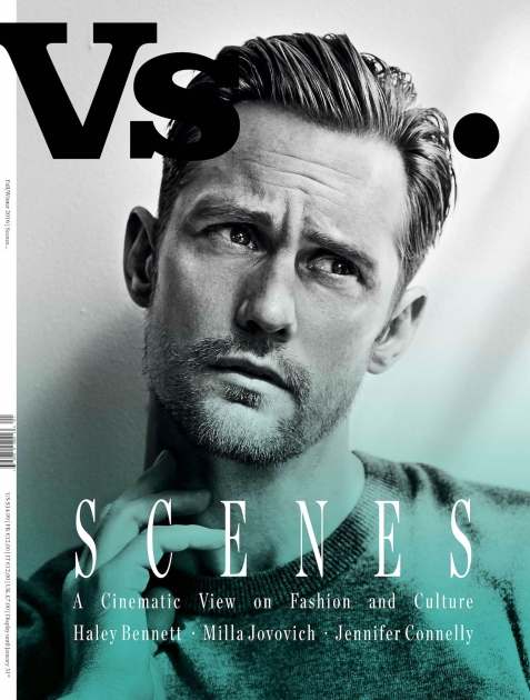 NYC fashion photographer director Hunter and Gatti Vs Magazine Alexander Skarsgaard Actor Cover