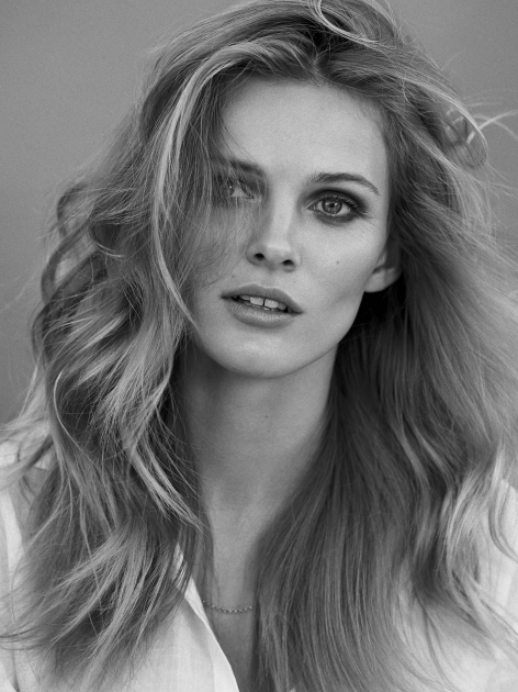 NYC fashion photographer director Hunter and Gatti Portrait Karmen Pedaru black and white