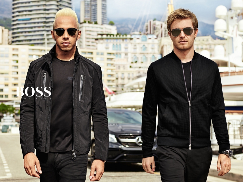 Hugo Boss Mercedes Collection Lewis Hamilton Nico Rosenberg by Hunter & Gatti
