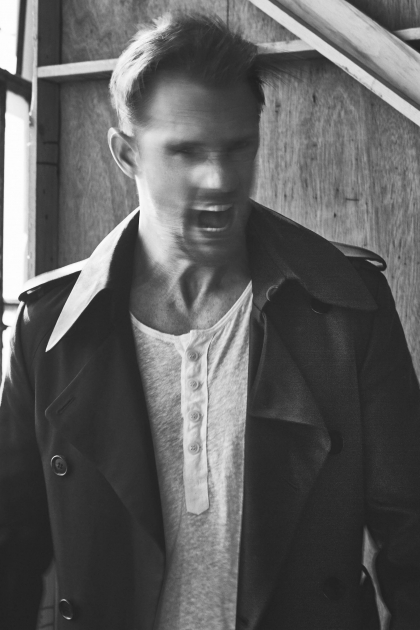 NYC fashion photographer director Hunter and Gatti Vs Magazine Alexander Skarsgaard Actor Scream 2
