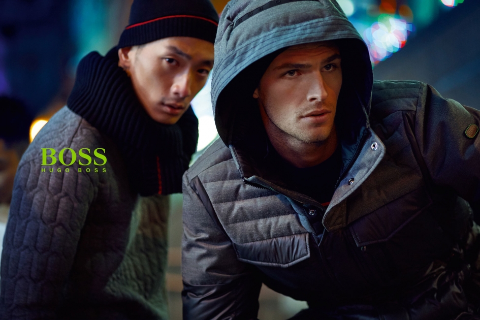 Hugo Boss Green Tokio Guys close up by Hunter & Gatti