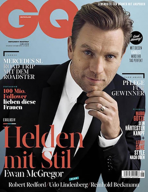 NYC fashion photographer director Hunter and Gatti Ewan McGregor Actor GQ Germany Cover