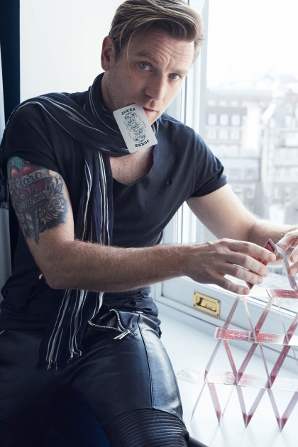 NYC fashion photographer director Hunter and Gatti Ewan McGregor Actor GQ Germany Cards