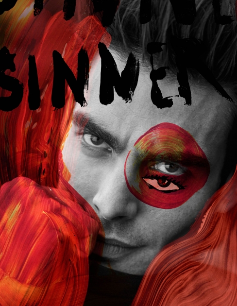 NYC fashion photographer director Hunter and Gatti Lampoon Magazine Jon Kortajarena close up red eye