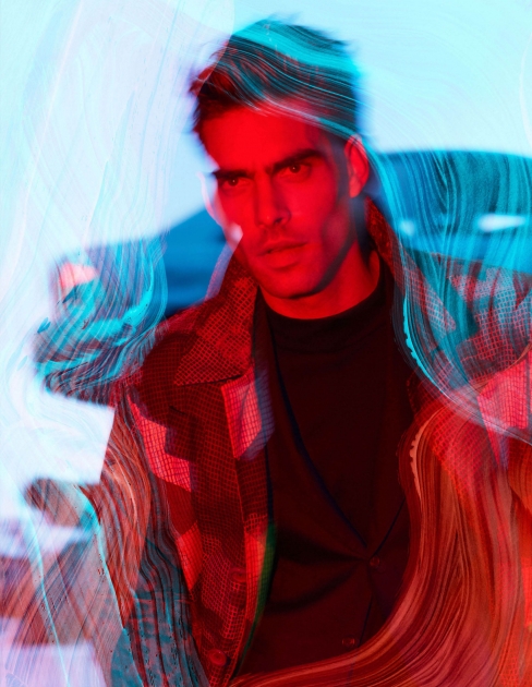 NYC fashion photographer director Hunter and Gatti Lampoon Magazine Jon Kortajarena red 