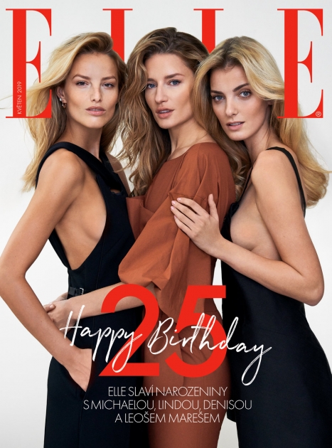 Fashion Photographer Director NYC Andreas Ortner ELLE Magazine 25 Years Cover Fashion Women