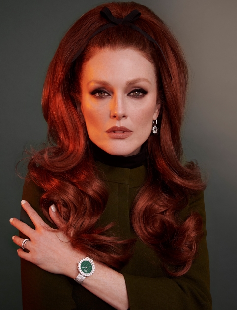 Fashion Photographer Director NYC Andreas Ortner Chopard Julianne Moore 80s Hair Frontal Beauty