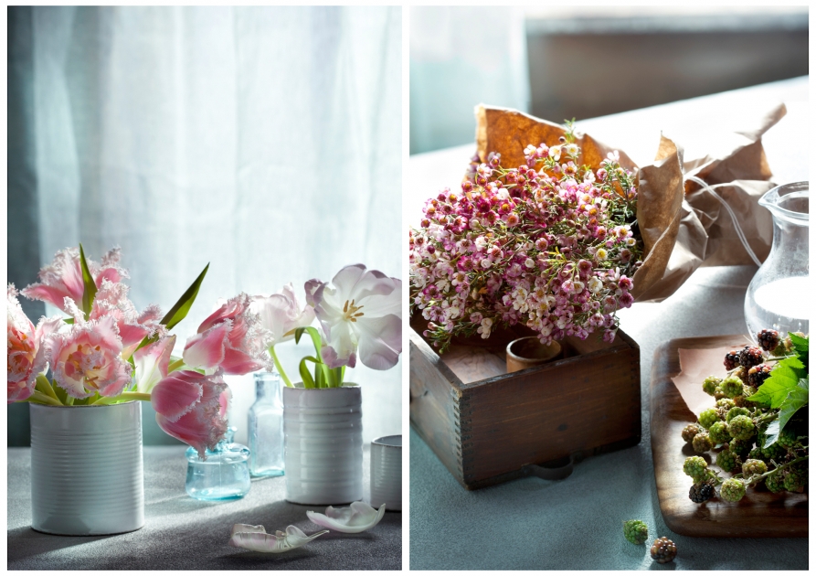Photographer Nina Choi Still Life Different Flower Bouquets