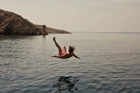 Photographer New York Sven Jacobsen Deichmann Campaign Croatia Water Jump