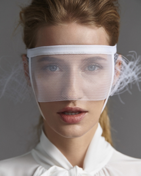 Fashion Photographer Director NYC Andreas Ortner Harpers Bazaar CZ White Mask Beauty