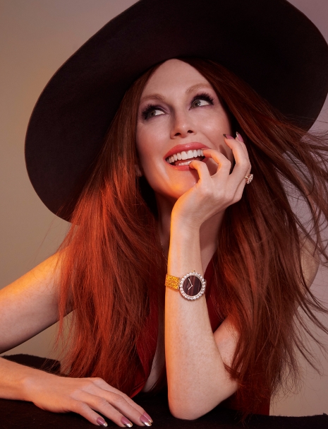 Fashion Photographer NYC Andreas Ortner Chopard Julianne Moore Hat Beauty