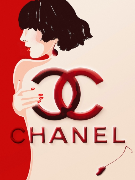 Lily Qian Illustrator Chanel Polish Cosmetics 