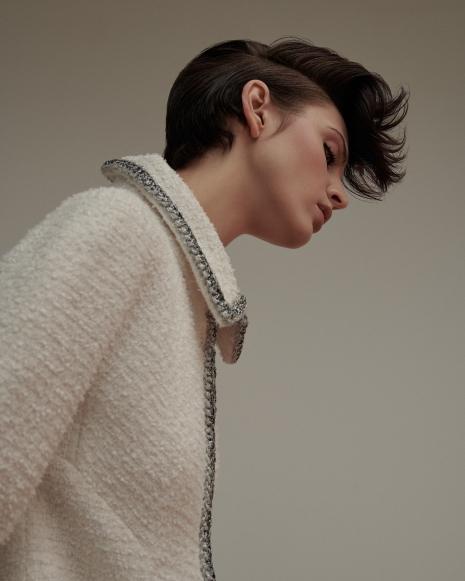 Fashion Photographer Andreas Ortner Vogue Portugal White Jacket Beauty