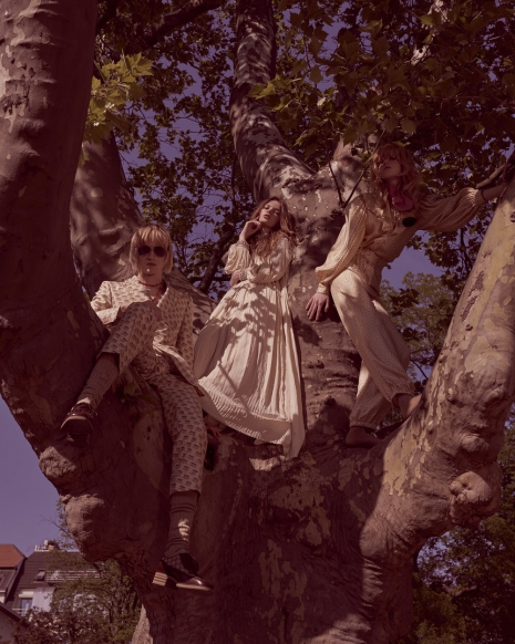 Fashion photographer Andreas Ortner GUCCI ELLE Group Image Tree