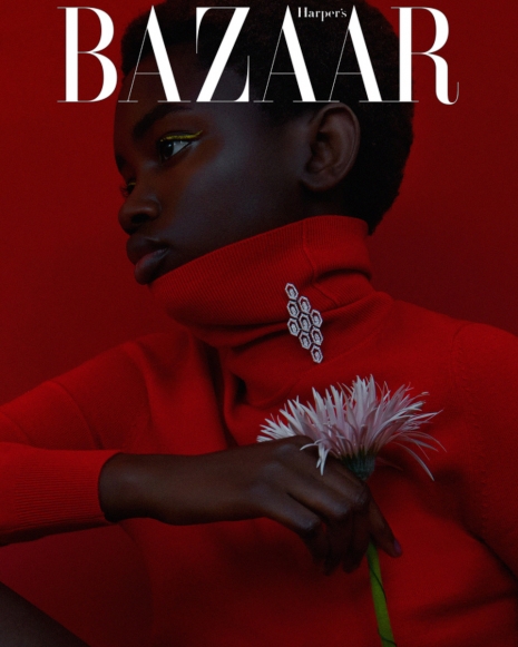 Beauty photographer Andreas Ortner Harpers Bazaar Jewelry Cover