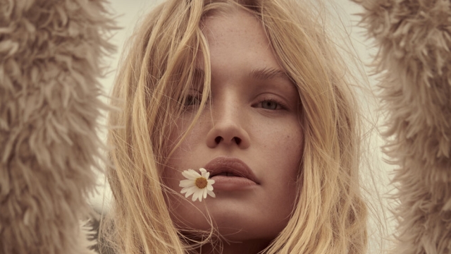 Fashion Photographer NYC Andreas Ortner Free People Holiday Campaign Closeup Flower Fashion Advertising