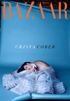 Production Kristian Schuller Harpers Bazaar Swan Crista Cober Cover