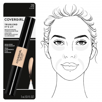 Lily Qian Illustrator NYC Covergirl Packaging Trublend Concealer Pen Beauty