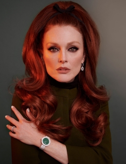 Fashion Photographer Andreas Ortner Chopard Julianne Moore 70s Hair Frontal 