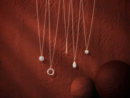 Still Life Photographer Armin Zogbaum Bujukan Jewelry Collection Gabriel & Co Necklaces
