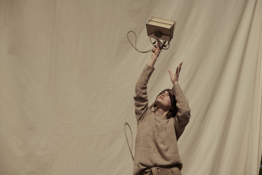 Fashion Photographer Andreas Ortner Stylebop Campaign Throwing Bag up Fashion Advertising