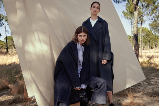 Fashion Photographer Andreas Ortner Stylebop Campaign Two Girls Fashion Advertising