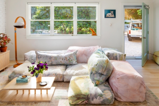 Interior Photographer Nina Choi Domino Magazine Eskayel Home Tour Livingroom