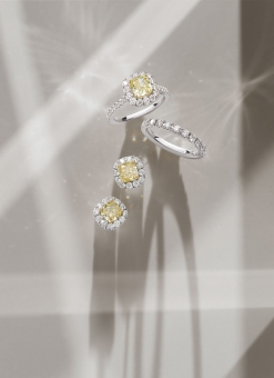 Armin Zogbaum WEMPE Cushion Diamonds Jewelry